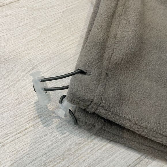Essentials Sweatpants Size M Fear of God Fog Polar Fleece Grey Flannel Charcoal - Picture 3 of 6